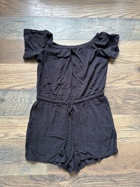 Ann Taylor Loft Off-Shoulder Short Romper